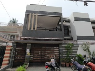 Brand New Ultra Luxury Modern Architect Design Bungalow Town House Portion 1st Floor With Roof At Prime Location