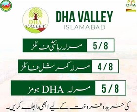 iris 8 Marla plot for sale in dha valley Islamabad open file