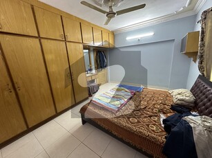 2 BED DD FULLY FURNISHED FLAT WITH BES AC TV & FRIDGE Bahadurabad