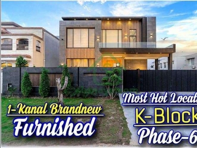 1 Kanal Stylish Furnished House For Sale In Dha Phase 6 Lahore