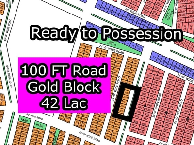 L - (100 FT Main Road + Gold Block) North Town Residency Phase - 01 (Surjani)