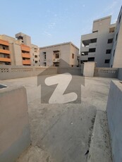 3 Bed DD With Roof Apartment Available For Sell Grey Noor Tower & Shopping Mall