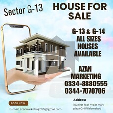 G-13/3 brand new house 35x70 for sale G-13