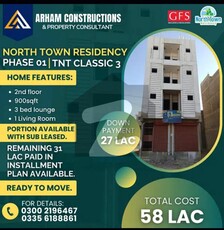 North Town Residency 3 Bed Lounge Flat Executive Block North Town Residency