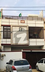 A NEWLY BRIGHT HOUSE ON SELL , G+2 , 120 YARDS , 40 FT.RD , DOUBLE ROAD ,WITH HEAVY SOLAR SYSTEM IN NORTH KARACHI , SECTOR 7/D-1 , KARACHI. North Karachi