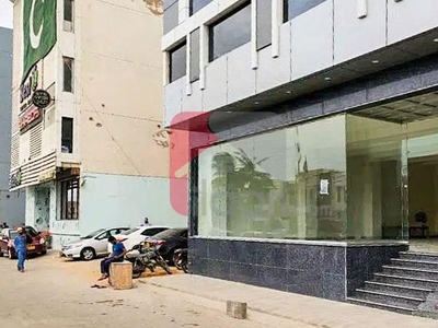 3700 Sq.ft Shop for Rent in Shahbaz Commercial Area, Phase 6, DHA Karachi